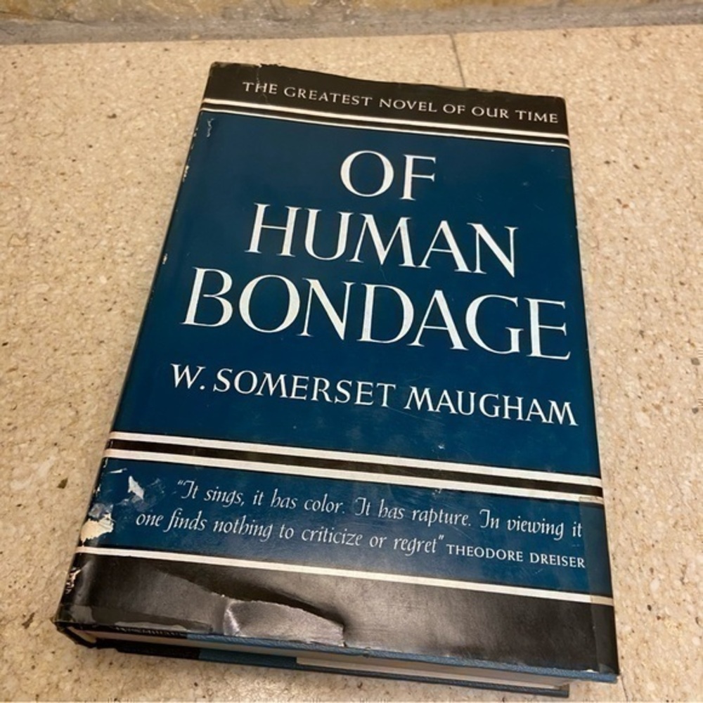 Vintage ‘Of Human Bondage’ novel by W . Somerset Maugham